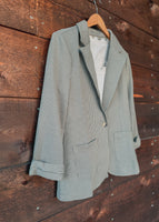 The Billie Blazer in Olive