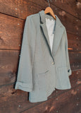 The Billie Blazer in Olive