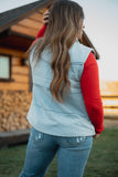 Wilder Denim Puffer Vest