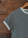 Bobbi Striped Top Black
