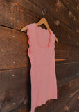 Mik Sweater Tank in Flamingo