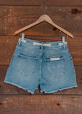 Harper String Denim Shorts