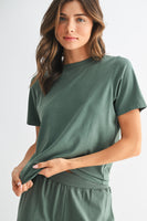 Girl on the Go Tee in Silky Pine