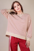 Redwood Striped Pullover