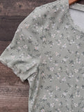 Highland Bloom Lettuce Edge Shortsleeve Tee