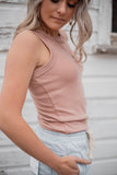 The Shay Tank in Ginger (blush)