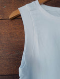 Girl on the Go Muscle Tank White