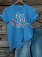 Neon Boots Graphic Tee