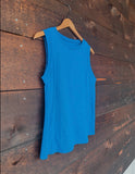 Girl on the Go Muscle Tank Blue