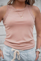 The Shay Tank in Ginger (blush)