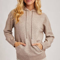Ramona Rustic Sweater Sweatshirt in Oatmeal