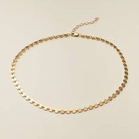 Poppy Choker Necklace Gold