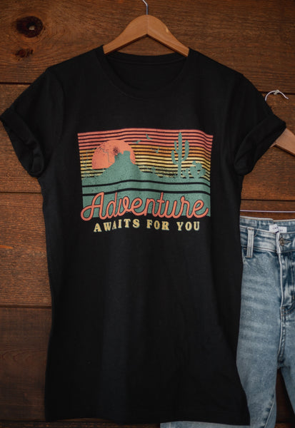 Adventure Awaits Graphic Tee