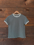 Bobbi Striped Top Black