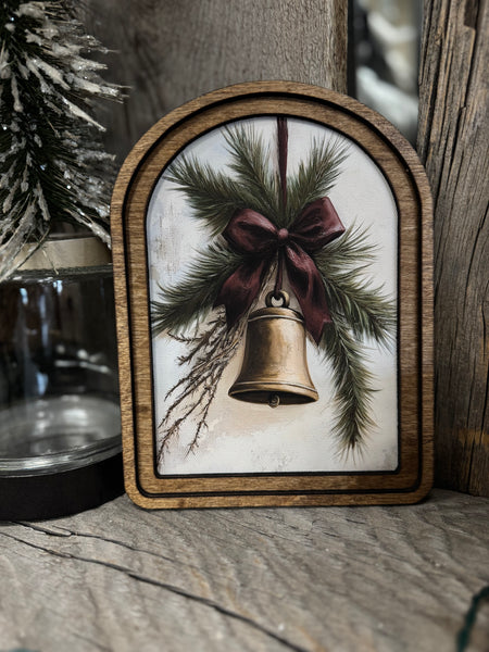 Arched Top Christmas Bell