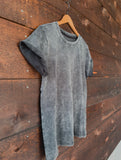 Midnight Black Mineral Wash Tee
