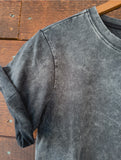 Midnight Black Mineral Wash Tee