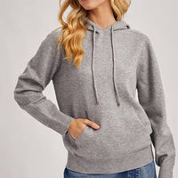 Ramona Rustic Sweater Sweatshirt in Grey