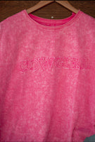 The Cowgirl Embroidered Tee