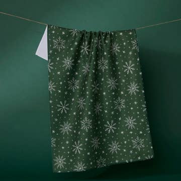 Geometry Kitchen Tea Towel Firlight