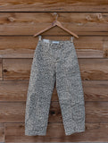 Lucky Leopard Barrel Pants