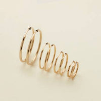 Live In Hoop Earring Gold