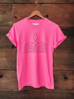 Bootstitch Pink Tee