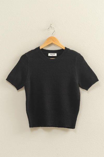 Shadow Short Sleeve Sweater