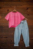 The Cowgirl Embroidered Tee