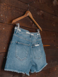 Harper String Denim Shorts