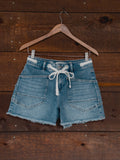 Harper String Denim Shorts