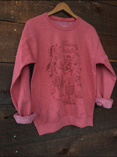 Howdy Christmas Sweatshirt
