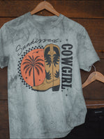 Sunkissed Cowgirl Graphic Tee
