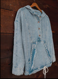 Laid Back Denim Pullover