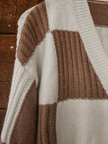 The Charlie Checkered Cardigan