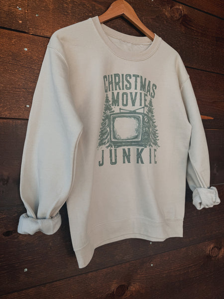 Christmas Movie Junkie Sweatshirt