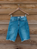 Tess Denim Bermuda Shorts