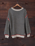 Oatstone Striped Sweater