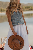 The Quinn Denim Vest