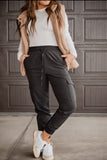 The Donna black Cargo Joggers