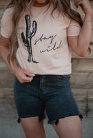 Stay Wild Cactus Tee