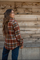 Blythe Flannel Button Down Shacket