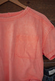 The Zara Tee in Coral