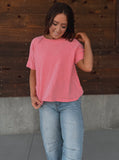 Camelia Boxy Tee