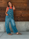 Dixie Denim Barrel Overalls