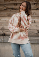 Redwood Striped Pullover