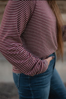 Horizon Striped Knit Top