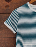 Bobbi Striped Top Teal