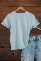 Girl on the Go Tee in Ballet Blue