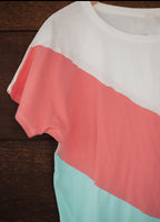 The Gracie Color Block Top